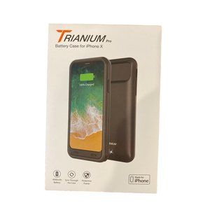 Trianium Pro Battery Case Iphone X 4000mAh battery LED Indicator Factory Sealed